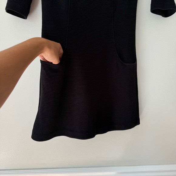 BODEN JASMINE OTTAN BLACK SHEATH DRESS SIZE 2 P - Picture 5 of 9